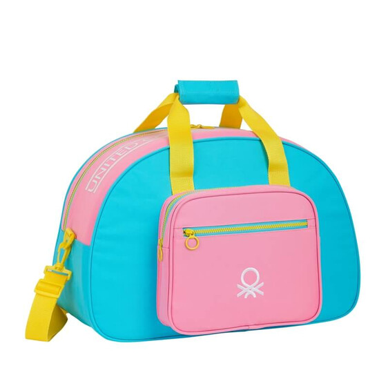 Saco de Desporto 48cm Benetton COLOR BLOCK Multicolor | Ref. 248.712153219