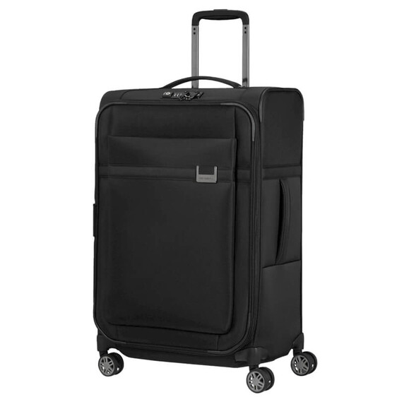 Samsonite Mala/Trolley Média 67cm 4R Spinner Exp AIREA Preta | Ref. 92KE000509