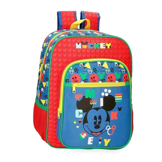 Mochila Escolar Adap 38cm Mickey SHAPE SHIFTER Multicolor | Ref. 186.43823D1
