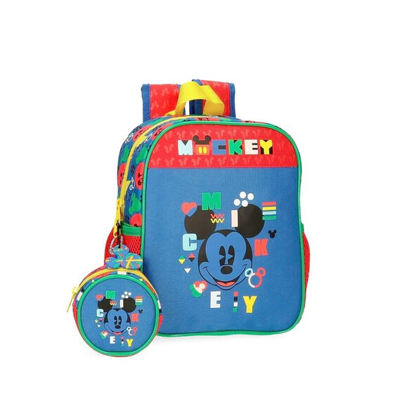 Mochila Pré-escolar 25cm Mickey SHAPE SHIFTER Multicolor | Ref. 186.4382021