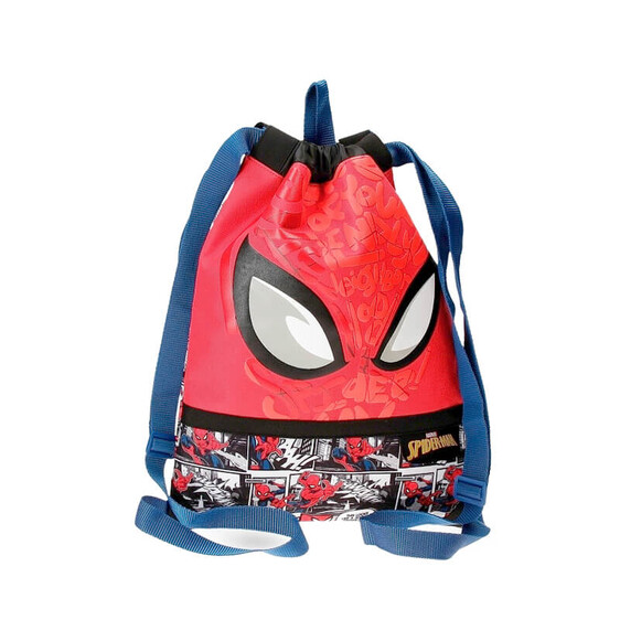 Mochila Saco Spiderman COMIC Vermelha | Ref. 186.2253821