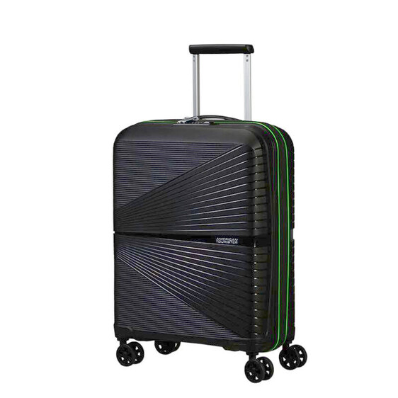 American Tourister Trolley Cabine 55cm 4R AIRCONIC Black/Acid Green | Ref. 9288G01029