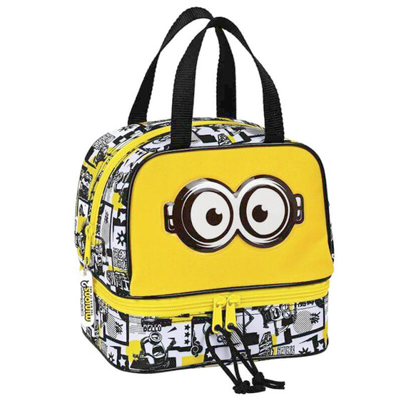 Lancheira c/ 2 Asas MINIONS Amarela | Ref. 248.822006040