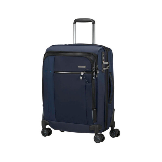 Samsonite Trolley Cabine 55cm Exp. 4R Spinner SPECTROLITE 3.0 TRVL Azul | Ref. 92KG400311