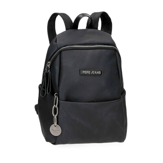 Mochila de Senhora 35cm. Pepe Jeans JINA Preta | Ref. 186.7782121