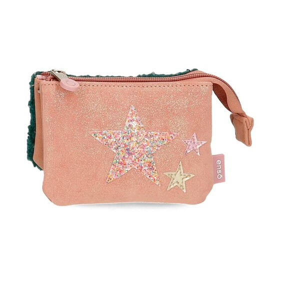Carteira Porta Moedas Enso SHINE STARS Rosa | Ref. 186.9188321