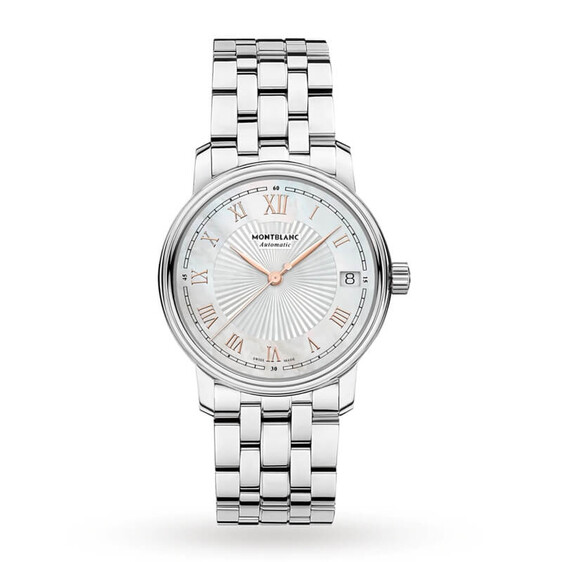 Relógio Montblanc Tradition Aço Branco | Ref. 238.114367