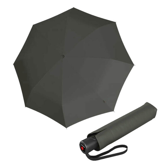 Guarda-Chuva KNRIPS Dobrável A.200 Médio Duomatic Dark Grey | Ref. 300.9572000800