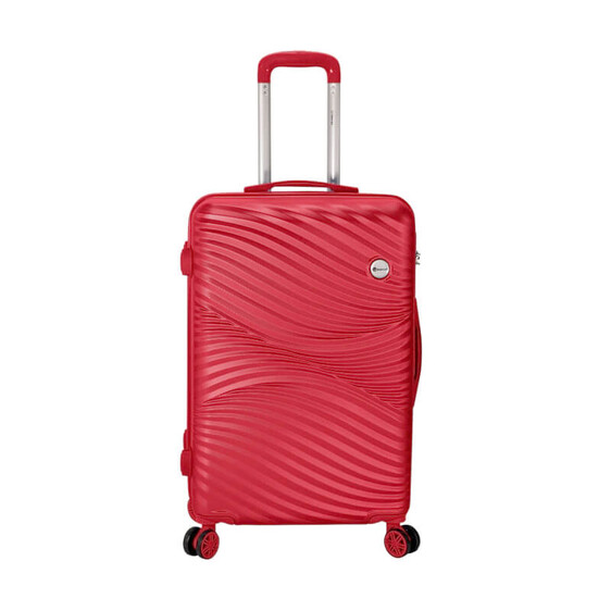 Benzi Mala/Trolley Médio 60cm 4R Spinner BZ5605 Vermelha | Ref. 288.BZ5605V-B