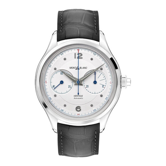 Relógio Montblanc Heritage Monopusher Chronograph Prata | Ref. 238.119951