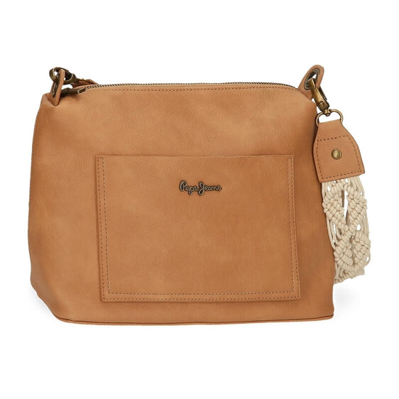 Mala de Tiracolo Pepe Jeans Pepe Jeans LUCY Camel | Ref. 186.7047131
