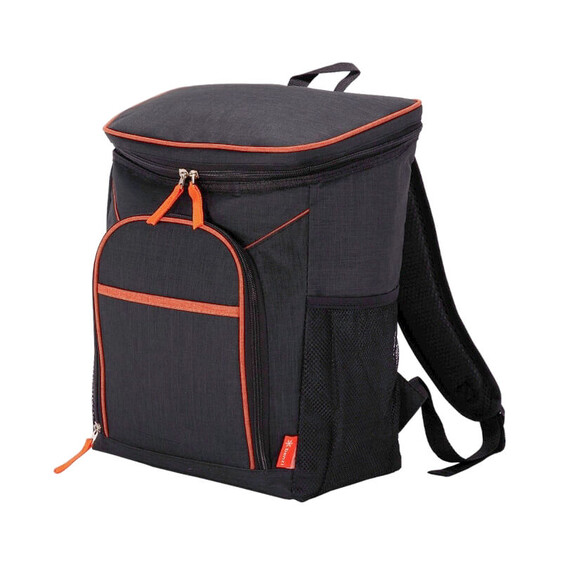 Benzi Mochila Térmica 38cm BZ5617 Preto/Laranja | Ref. 288.BZ5617PL