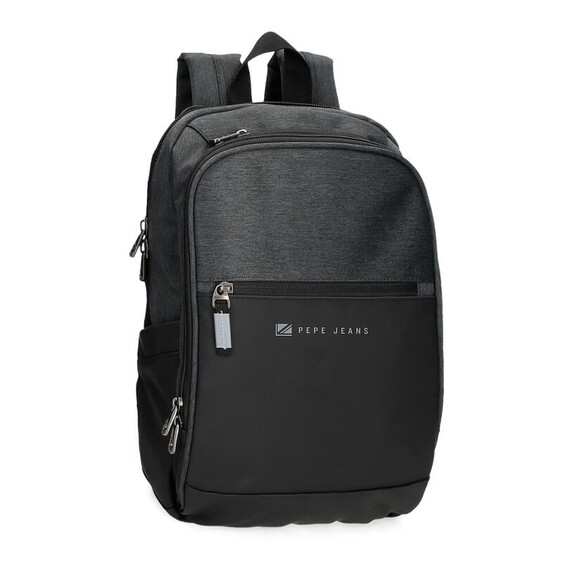 Mochila para Portátil 12” Adapt. 2C Pepe Jeans JARVIS Preta | Ref. 186.7122131