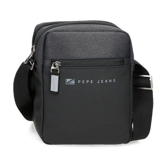 Bolsa de Tiracolo 2C Pepe Jeans JARVIS Preta | Ref. 186.7125531
