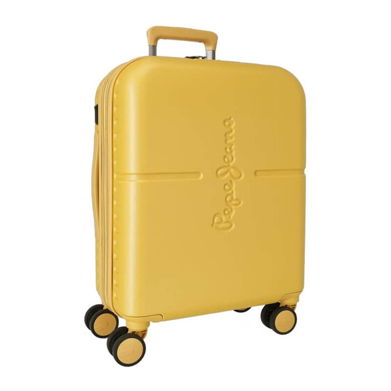 Mala de Cabine / Trolley 55cm 4R Pepe Jeans HIGHLIGHT Ochre | Ref. 186.7689522A