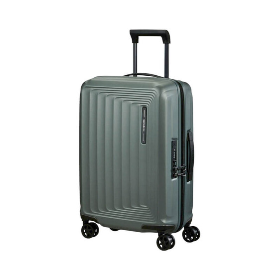 SAMSONITE Mala de Cabine / Trolley 55cm 4R Exp. Nuon Verde Khaki Matte | Ref. 92KF000294