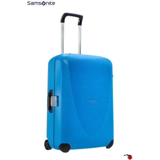 Samsonite Mala/Trolley de Viagem Médio 67cm 2 Rodas Spinner TERMO YOUNG Eletric Blue - Ref. 9270U00101