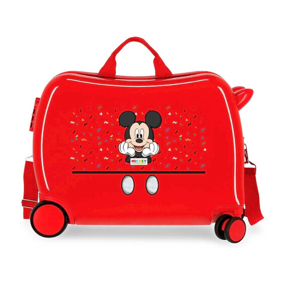 Mala de Viagem Infantil ABS 4R Mickey ITS A MICKEY THING Vermelha | Ref. 186.2429821