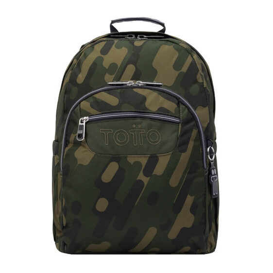 Mochila Escolar Acuarela Totto Camuflado | Ref. 330.MA04ECO0013DL