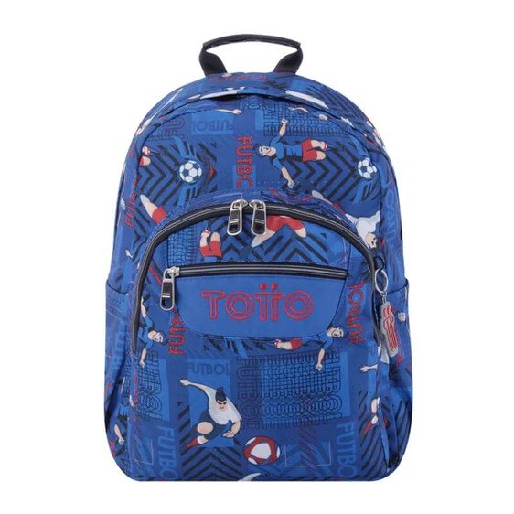 Mochila Escolar Gommas Totto Futebol | Ref. 330.MA04ECO0183JH