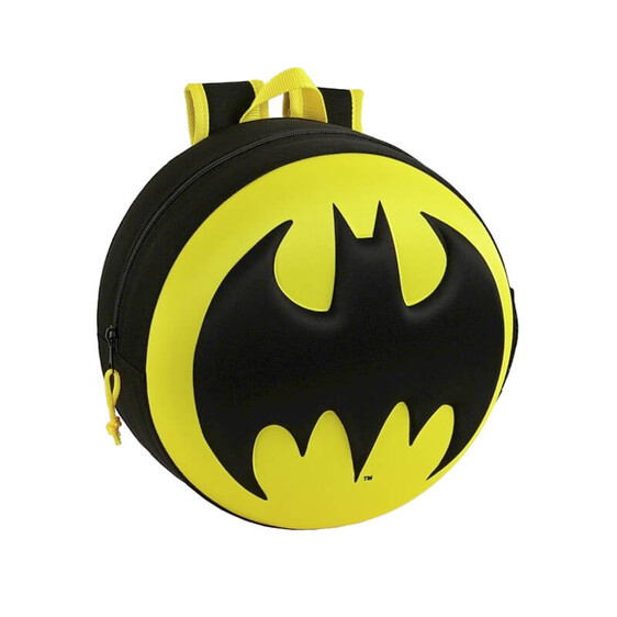 Mochila Pré-Escolar 31cm Batman 3D Preta | Ref. 248.642272358
