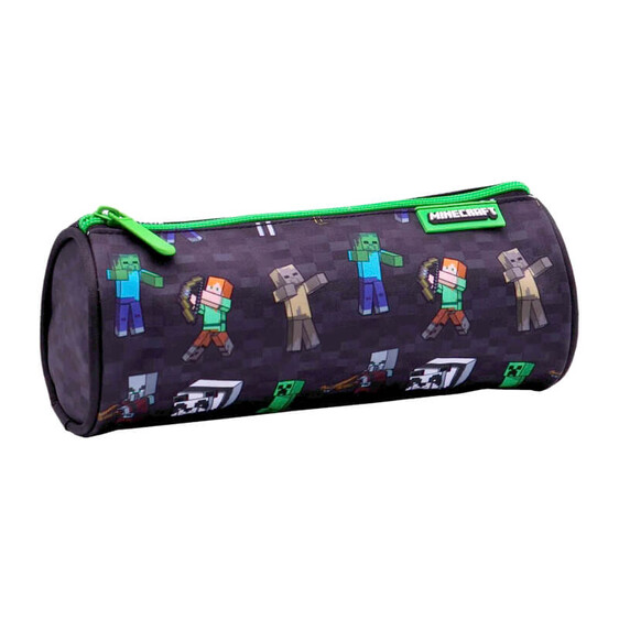 Estojo Escolar Minecraft SKINS Preto | Ref. 332.T106-834