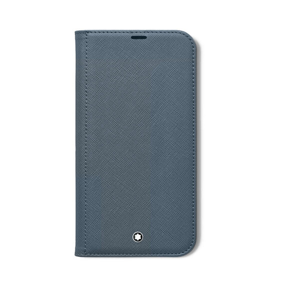 Capa de Visualização Apple iPhone 13 Pro Max Montblanc SARTORIAL Azul | Ref. 238.129865