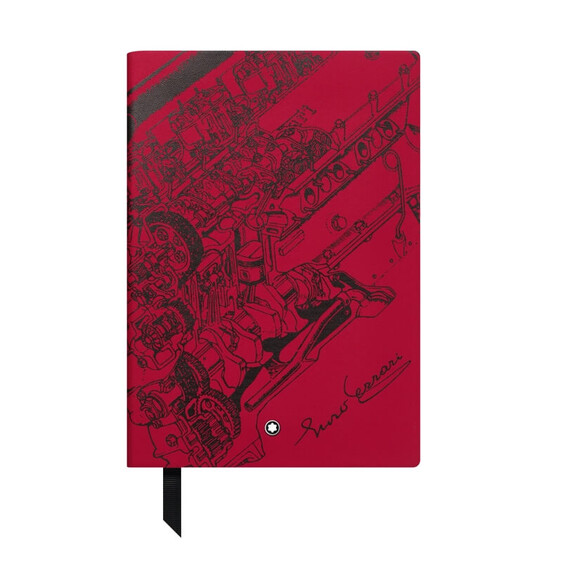 Notebook Montblanc #146 Great Characters Enzo Ferrari Vermelho | Ref. 238.128067