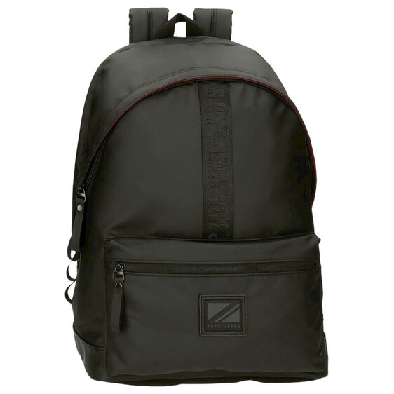Mochila para Portátil 15.6” 2C Pepe Jeans HOXTON Preta | Ref. 186.7342431