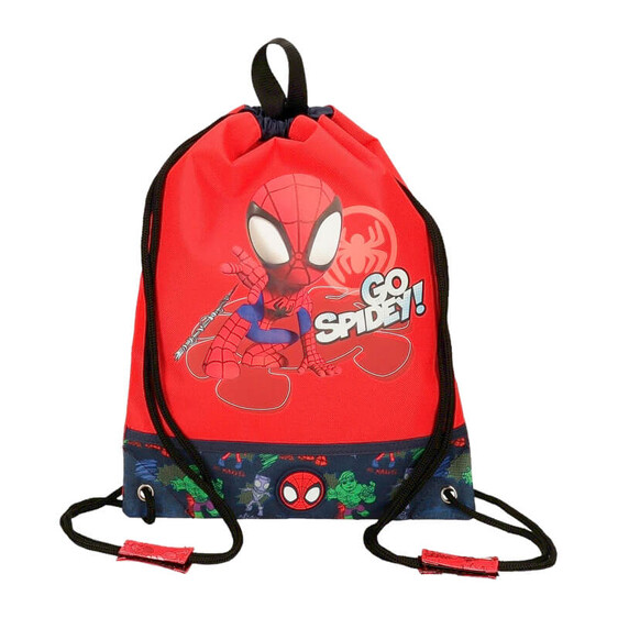 Mochila Saco Spiderman GO SPIDEY Vermelha | Ref. 186.2483721