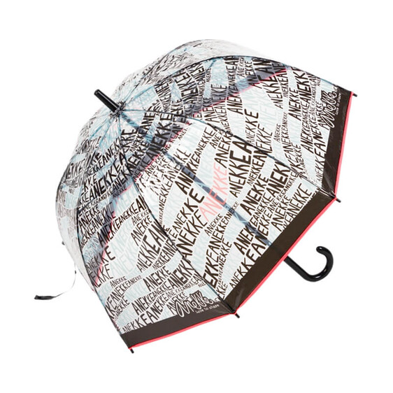 Anekke Guarda-Chuvas Longo Manual Vinil WOODS Transparente | Ref. 280.35800-334