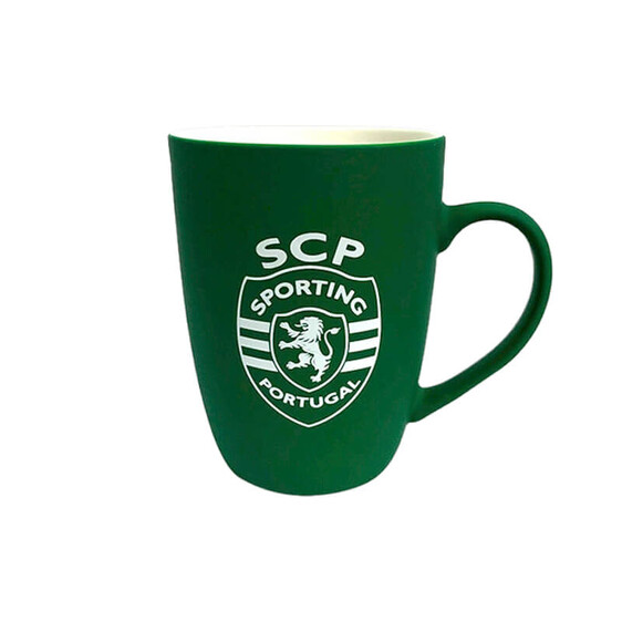 Caneca de Veludo 330ml Sporting Oficial Verde | Ref. 339.SCPSP1052