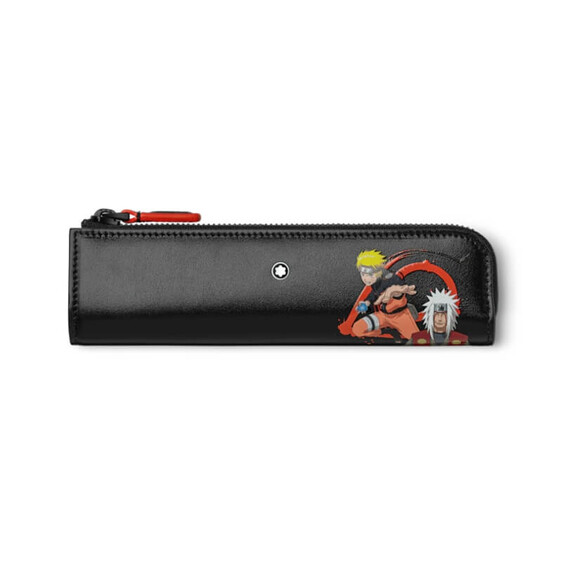 Estojo 1 Instrumento de Escrita Montblanc x Naruto Preto | Ref. 238.129752