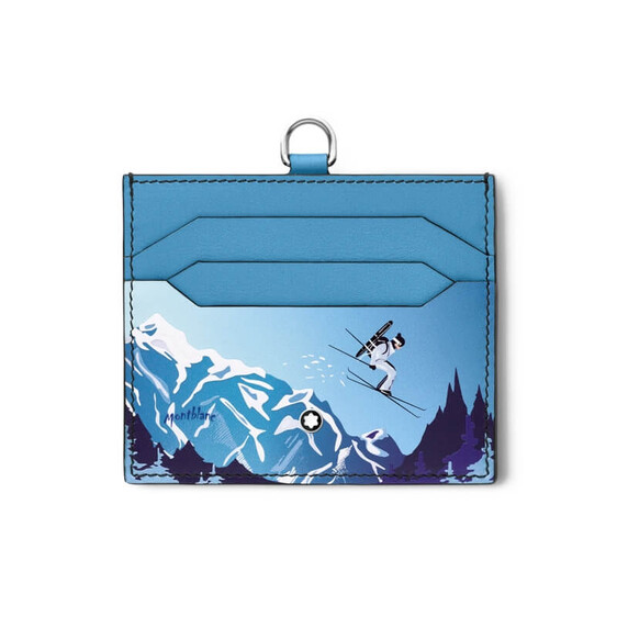 Porta-Cartões Montblanc 6CC MEISTERISTÜCK Scenic Azul | Ref. 238.130037