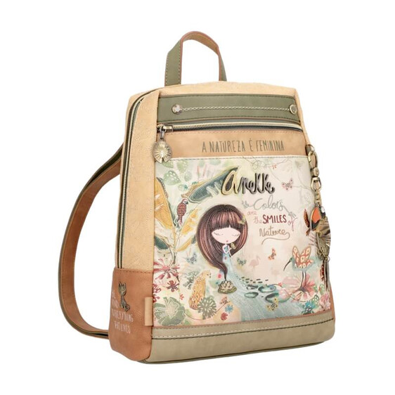 Anekke Mochila de Senhora AMAZONIA Bege | Ref. 280.36705-018