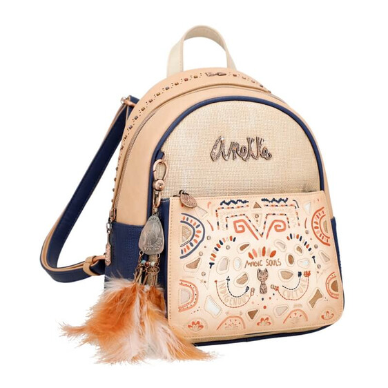 Anekke Mochila Média MENIRE TRIBE Azul | Ref. 280.36625-071