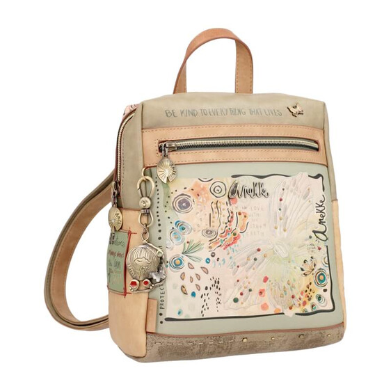 Anekke Mochila de Passeio para Senhora AMAZONIA BUTTERFLY Bege | Ref. 280.36725-224