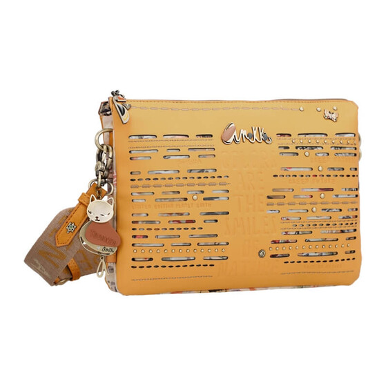 Anekke Bolsa de Tiracolo 2C Nature Edition AMAZONIA PACHAMAMA Ocre | Ref. 280.36793-174