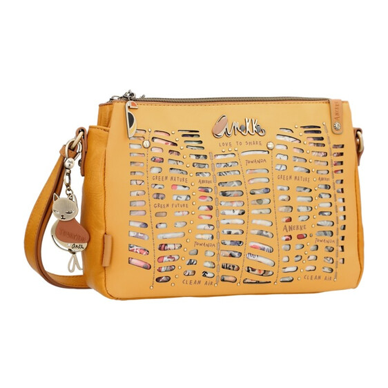 Anekke Bolsa de Tiracolo 3C Nature Edition AMAZONIA PACHAMAMA Ocre | Ref. 280.36793-184