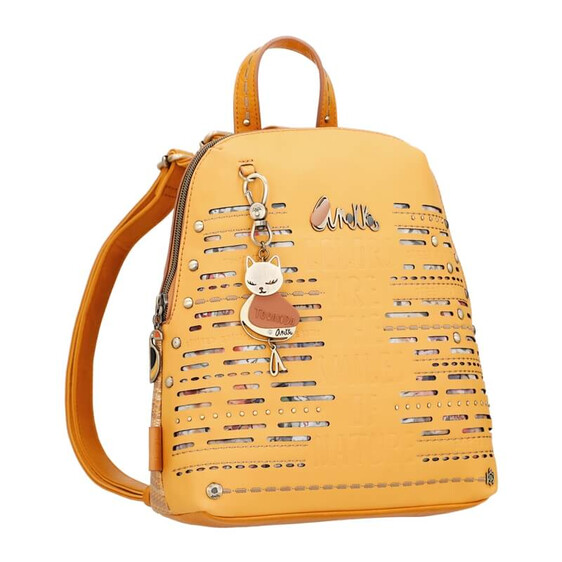 Anekke Mochila Casual Nature Edition AMAZONIA PACHAMAMA Ocre | Ref. 280.36795-047