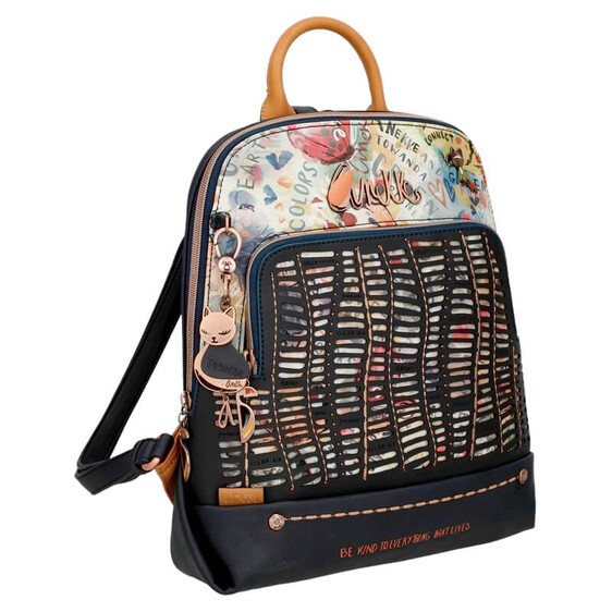 Anekke Mochila de Passeio Nature Edition AMAZONIA PACHAMAMA Azul | Ref. 280.36775-222
