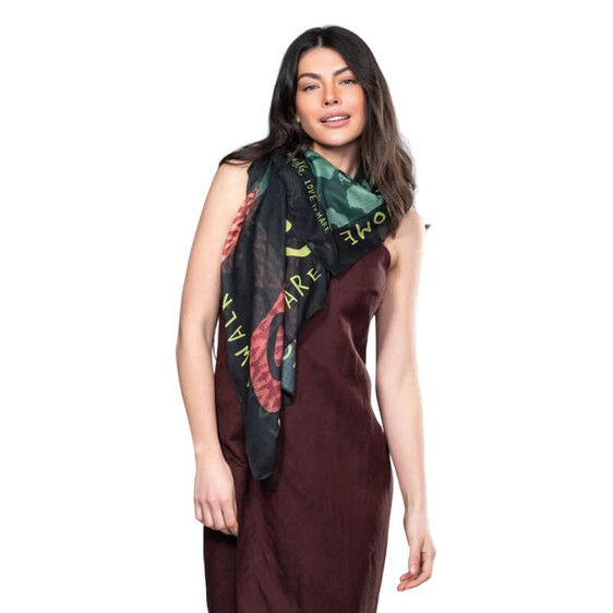 Anekke Lenço/Écharpe Estampado AMAZONIA Verde | Ref. 280.36700-105