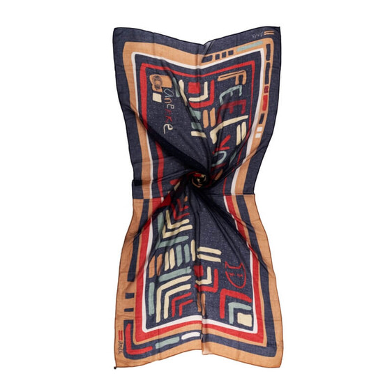 Anekke Lenço/Écharpe Estampado KENE Azul Marinho | Ref. 280.36600-104
