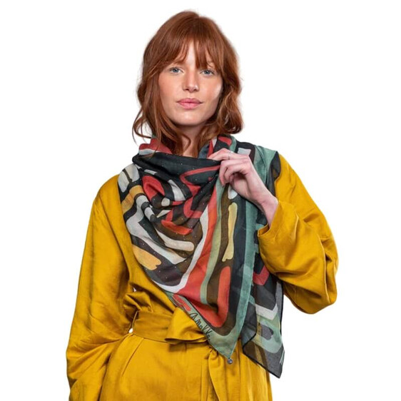 Anekke Lenço/Écharpe Estampado KENE Preto | Ref. 280.36600-103