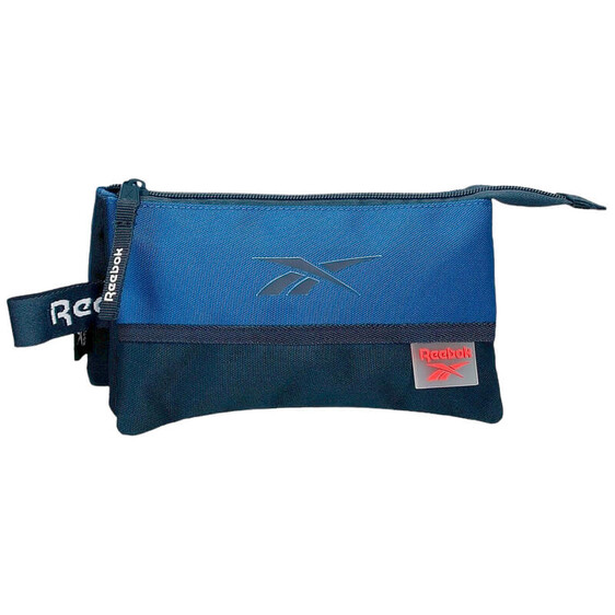 Estojo Escolar Triplo Reebok ATLANTIC Azul | Ref. 186.8684321