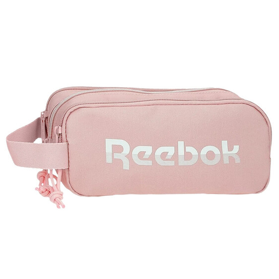 Estojo Escolar Triplo Compartimento Reebok GLEN Rosa | Ref. 186.8654721