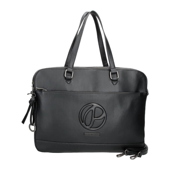 Pasta para Portátil 15.6” Adap. Pepe Jeans MARA Preta | Ref. 186.7246631