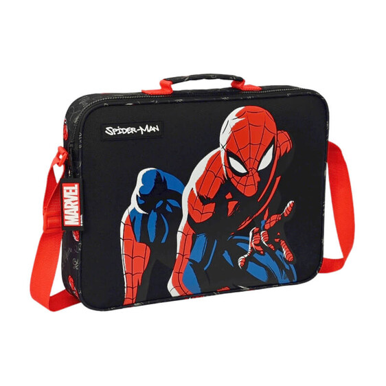 Pasta Escolar Spiderman HERO Preta | Ref. 248.612343385