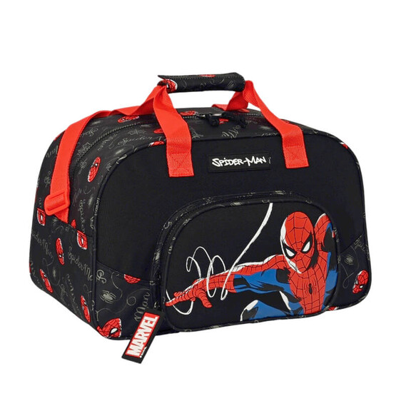 Saco de Desporto 40cm Spiderman HERO Preto | Ref. 248.712343273