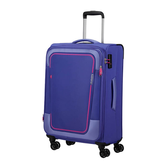 American Tourister Mala de Viagem Média 68cm 4R Exp. PULSONIC Lilás | Ref. 92MD600261